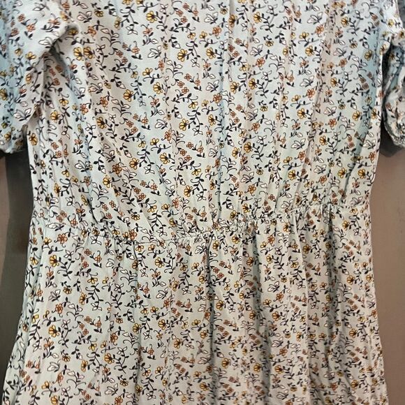 LUXOLOGY blue floral dress. Size medium. - Picture 5 of 12